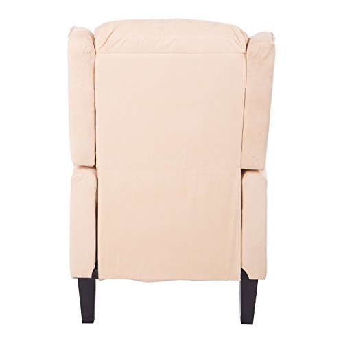 homcom 831-047CW  Relaxsesssel Ohrensessel creme - 5