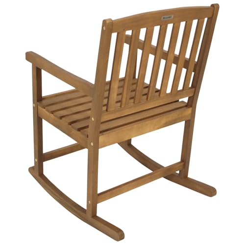 Schaukelstuhl aus Akazien-Hartholz, Oberfläche geölt, für Aussen, FSC®-zertifiziert - 11