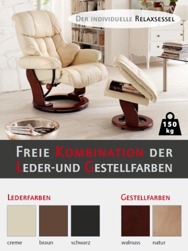 Robas Lund 64023CN5 Relaxsessel Calgary mit Hocker - 7