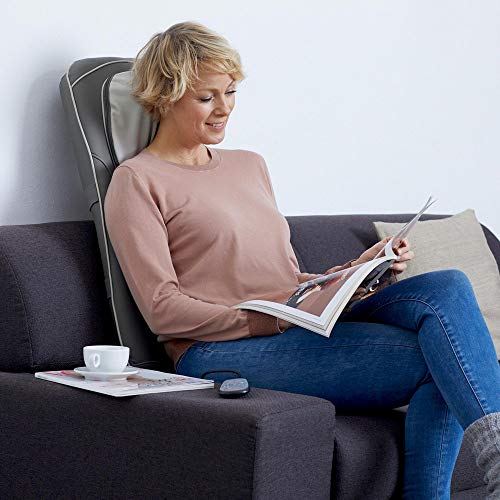 Medisana MC 822 Shiatsu – Massagesitzauflage (geeignet bis Körpergröße 1,85m) 3 Massagezonen, höhenverstellbare Nackenmassage, Vibrationsmassage - 3