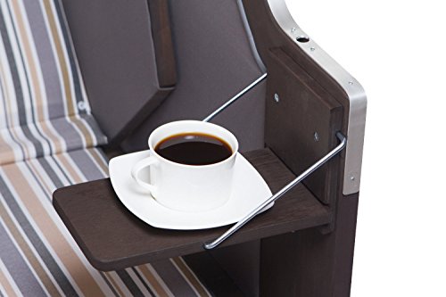 Strandkorb Sylt PE onyx Dessin 357 - 3