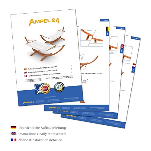 Ampel 24 Hängemattengestell Madagaskar 400 XXL - 9