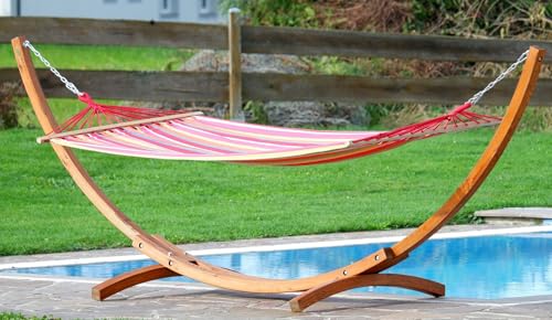 350cm XL Luxus Hängemattengestell mit Hängematte Gestell - 4