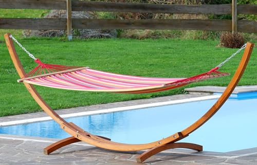 350cm XL Luxus Hängemattengestell mit Hängematte Gestell - 7