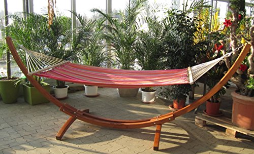 350cm XL Luxus Hängemattengestell mit Hängematte Gestell - 9