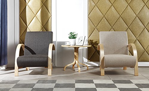 i-flair® – Polstersessel – Lounge Sessel – Dunkelgrau - 8