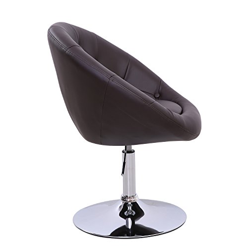 Lounge Sessel Havanna Clubsessel Barhocker Cocktailsessel Drehsessel (Braun) - 2