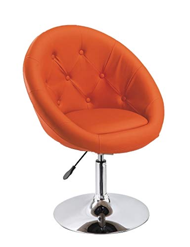 Sessel ORANGE höhenverstellbar Kunstleder Clubsessel Coctailsessel Loungesessel – TYP 509A - 2
