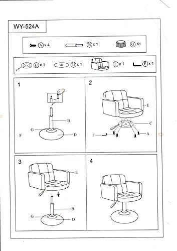 Clubsessel Sessel Kunstleder Braun Lounge Sessel höhenverstellbar drehbar Duhome 0494 - 5