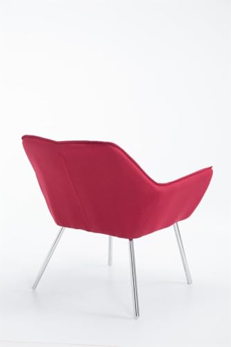 CLP Design Edelstahl Lounge-Sessel CARACAS – Stoffbezug - 7