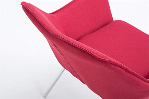 CLP Design Edelstahl Lounge-Sessel CARACAS – Stoffbezug - 5