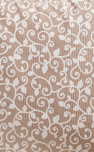 Max Winzer 65271100 Merle Ohrenbackensessel Baumwollgewebe mit beigem Rankenmuster - 3