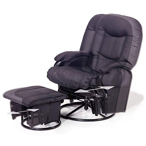 Hauck 687024 Stillstuhl Metal Glider Recline Black -Schwarz - 4