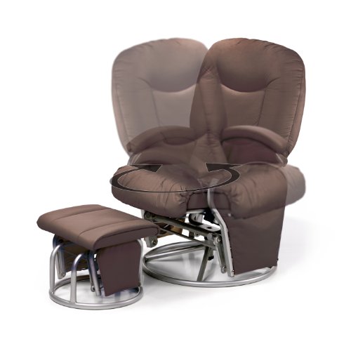 Hauck 687079 Stillstuhl Metal Glider Recline Brown – Braun - 4