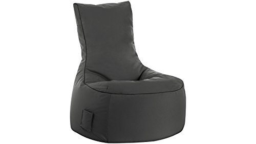 Sitzsack-Set Scuba Swing mit Hocker anthrazit - 2