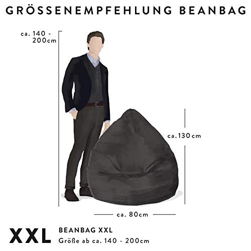 Sitzsack Easy XXL ca. 300 Liter blau - 3