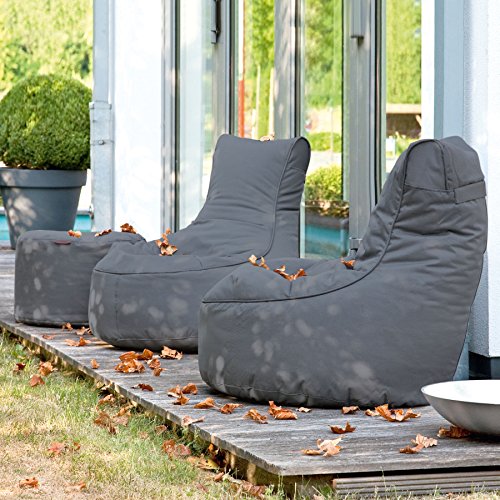 Sitzsack Outbag Slope Kollektion Plus in Anthrazit - 6