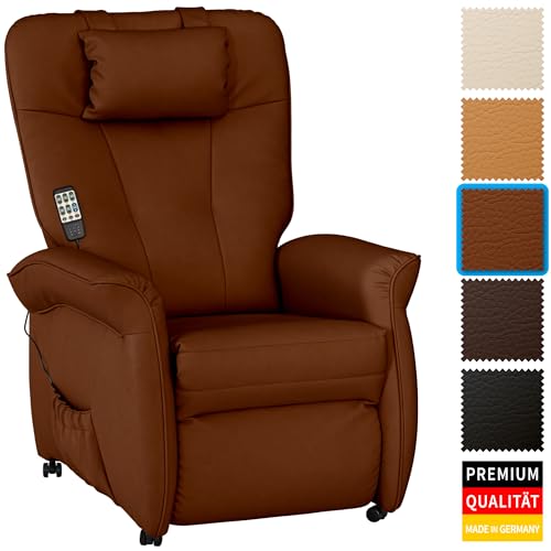THRONER EXKLUSIV Massagesessel (Schlafsessel) mit elektrischer Aufstehhilfe und 5-Punktmassage – Made in Germany - 2
