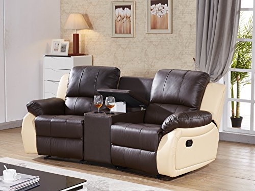 Ledersofa Kinosofa Relaxcouch Fernsehsofa 5129-Cup-2-377-317 - 3