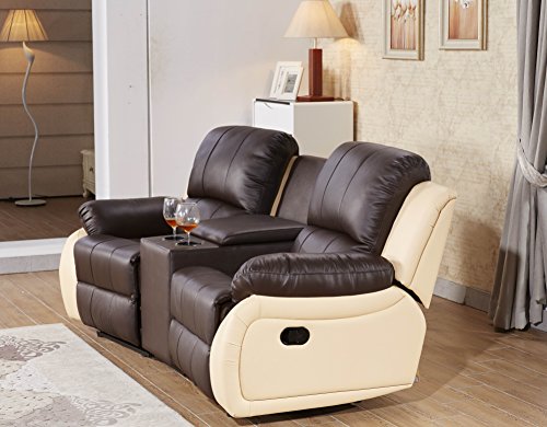 Ledersofa Kinosofa Relaxcouch Fernsehsofa 5129-Cup-2-377-317 - 4