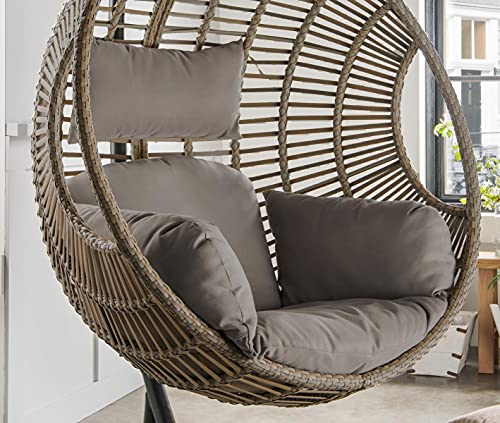 Destiny COCO Deluxe II Hängesessel Polyrattan Hängekorb Hängestuhl Hängeschaukel - 4