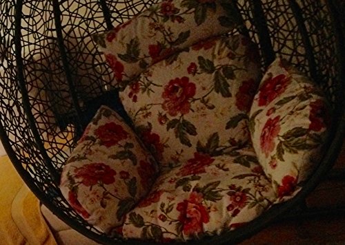 XL Hängesessel mit Gestell “Vogelnest” von elfnick mit Polster Braun - 4