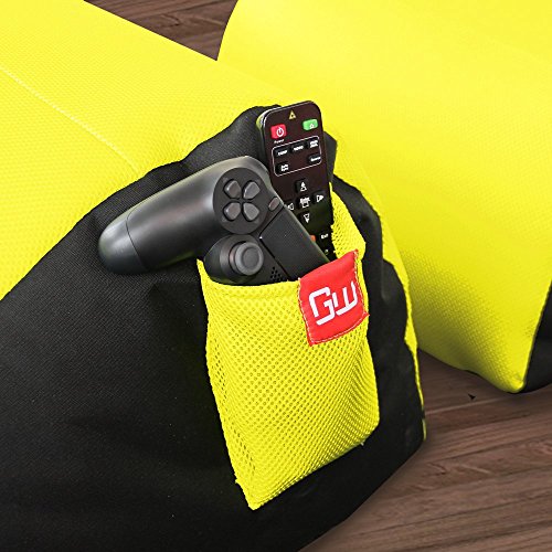 GAMEWAREZ RX Venom Entertainment Sitzsack Set – Made in Germany - 7