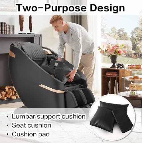 ROTAI Massagesessel -Ganzkörpermassage mit Heizung & Zero-G, 22 Automatikprogramme, Bluetooth-Musik, Ganzkörper-Knetmassage – Ideal als Geschenk - 4