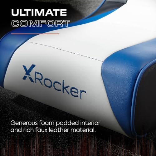 X Rocker Sony Playstation 5 Geist 2.0 Floor Rocker Gaming Sessel mit 2.0 Audiosystem | PS5 Kindersessel - 7