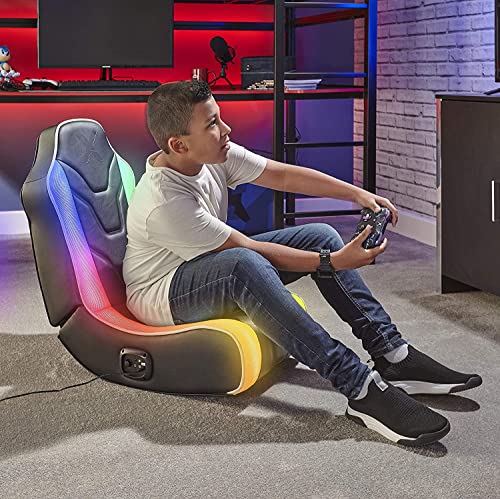 X Rocker Chimera RGB 2.0 Floor Rocker Gaming Sessel | Entertainment Gamer Stuhl mit 2.0 Soundsystem & Neo Motion RGB Beleuchtung für Kinder & Jugendliche - 8