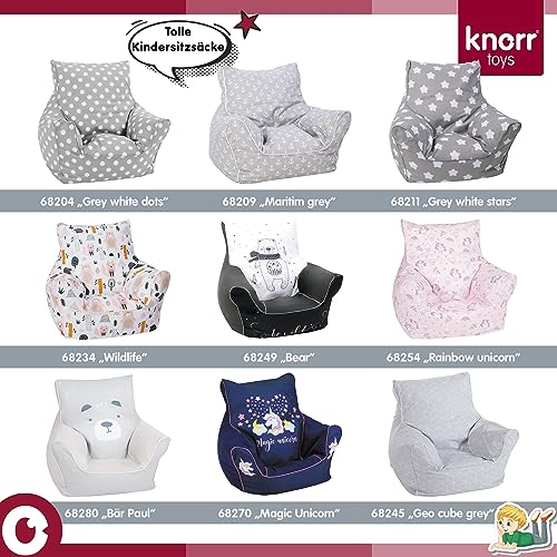 Knorrtoys 68234 Kindersitzsack-Wildlife, 40 x 50 x 43 cm - 4