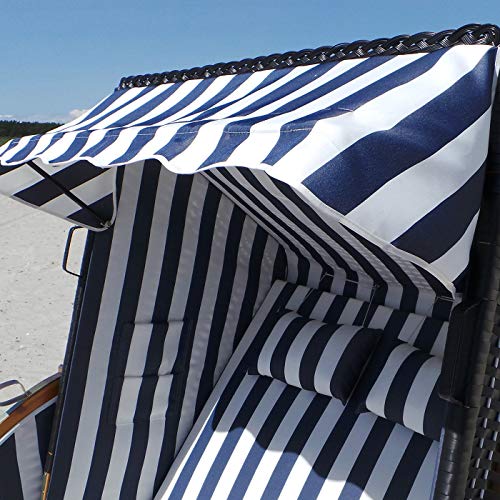 Swing & Harmonie RGB – Strandkorb XXL – 118cm inkl. Abdeckcover - 3