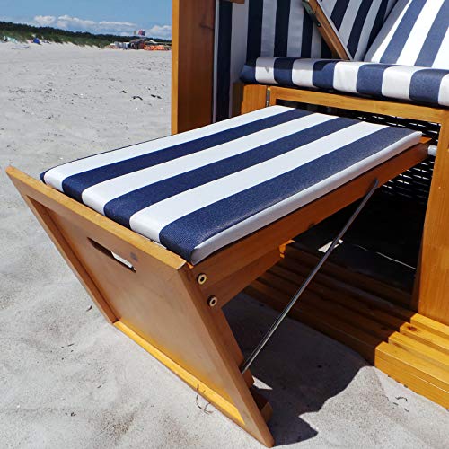 Swing & Harmonie RGB – Strandkorb XXL – 118cm inkl. Abdeckcover - 5