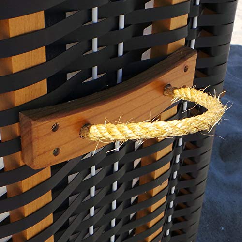 Swing & Harmonie RGB – Strandkorb XXL – 118cm inkl. Abdeckcover - 8