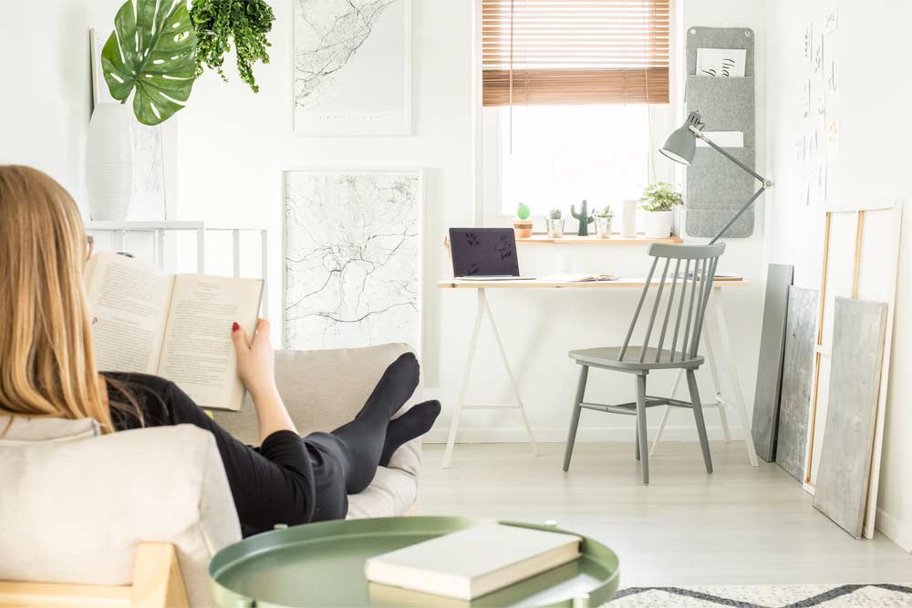 Studentenzimmer gemütlich einrichten (depositphotos.com) 
