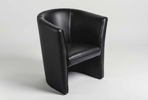 Clubsessel in Schwarz Clubsessel in Schwarz