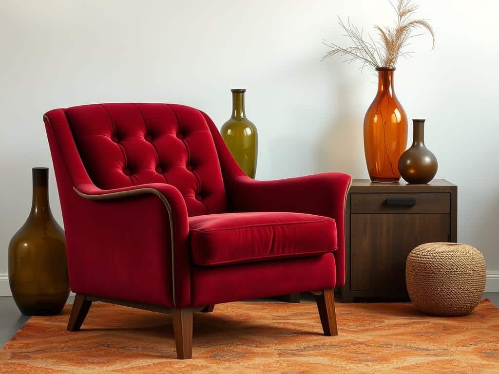Materialien und Farben des Retro Stils Materialien und Farben des Retro Stils
