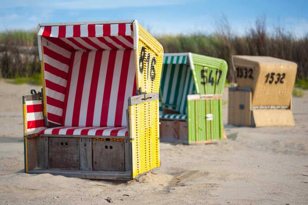 Nordseestrandkörbe Nordseestrandkörbe (depositphotos.com)