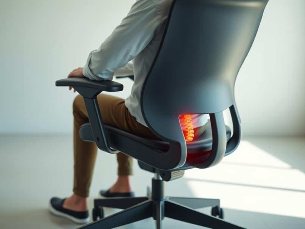 ergonomische Sitzhaltung ergonomische Sitzhaltung