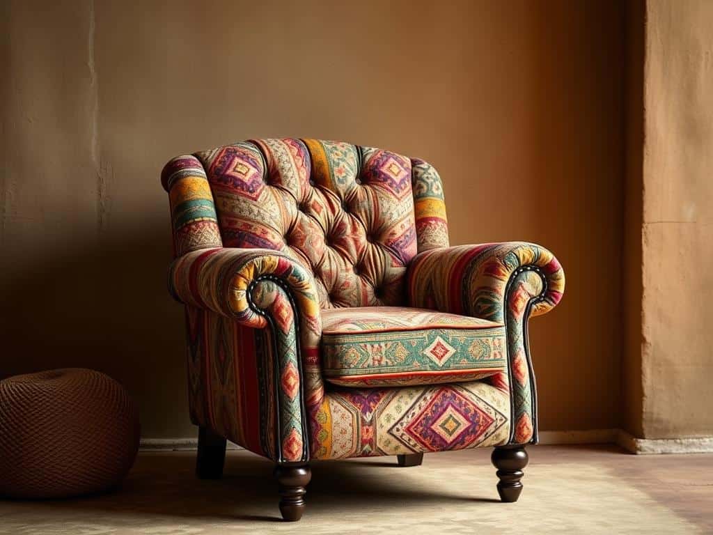 Boho-Stil Sessel Mustermix Boho-Stil Sessel Mustermix