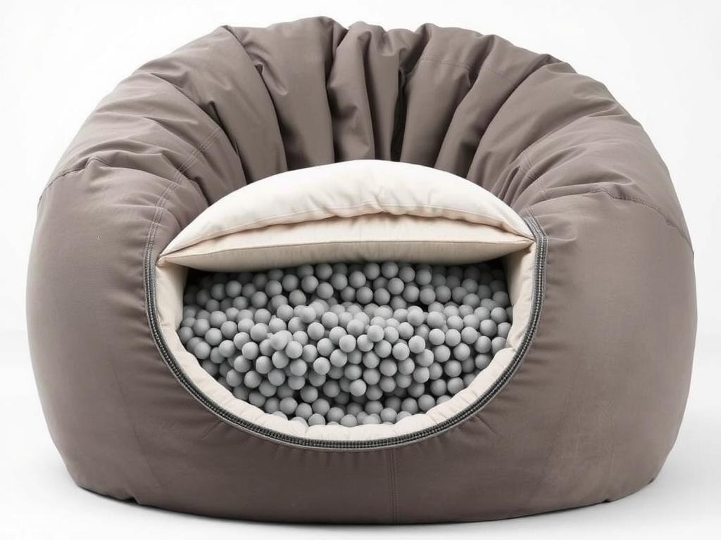 Innenaufbau Sitzsack Innenaufbau Sitzsack