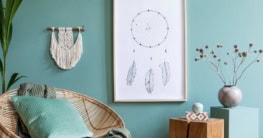 Sessel Boho-Stil (depositphotos.com)