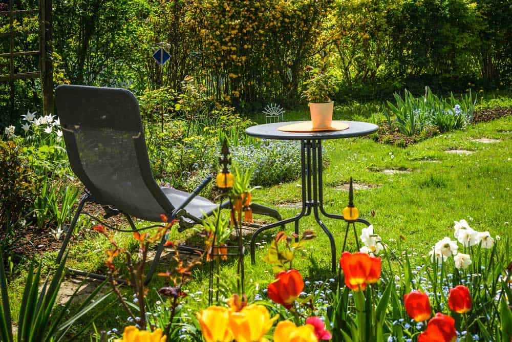 Textilene Gartensessel Textilene Gartensessel (depositphotos.com)